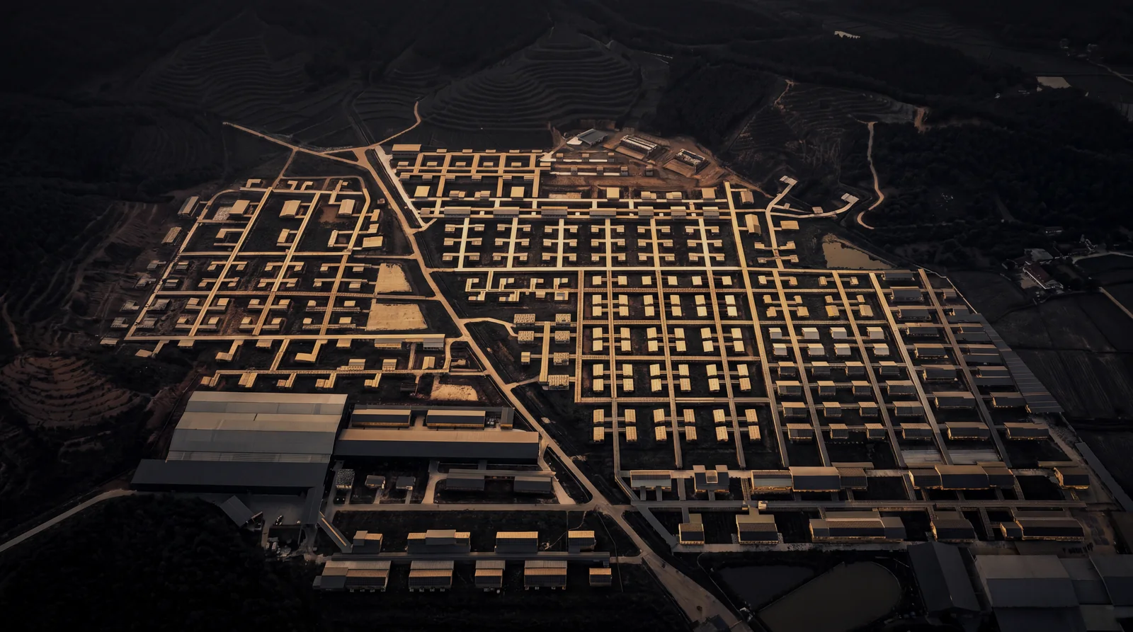 汇鑫源礼花科技 · 航拍工厂全景